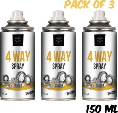 SAPI'S 4Way-Sapray150ml 4way-Spray Brake Oil(450 ml, Pack of 3)