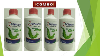 Z Premium Z-COOL_03 Coolant Green(4 L, Pack of 1)