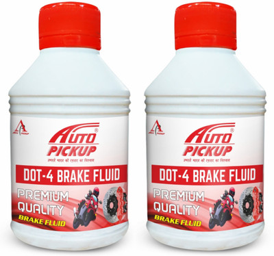 AUTO PICKUP New Premium_Quality Combo Of 2 100ml DOT-4 Brake Oil(100 ml, Pack of 2)