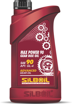 SILBOIL MAX POWER EP-90 (API GL-4) | Suitable For Chain Lube and Transmissions | Advanced Long-Lasting Gear Oil(1 L, Pack of 1)