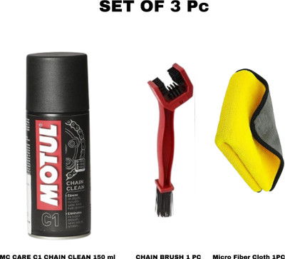 MOTUL C1 Chain Clean + BRUSH + MF C1 CHAIN CLEAN 150 ml Chain Oil(150 ml)