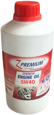 Z Premium 5W40 Synthetic Blend Engine Oil(500 ml, Pack of 1)