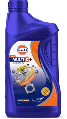 Gulf MULTI G+ 20W50 4 Wheeler Passenger Car High Performance Engine Oil