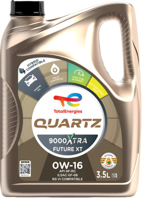 Total Energies Quartz 9000 Xtra Future� 0W-16 API SP-RC ILSAC GF-6B High-Mileage Engine Oil(3.5 L)