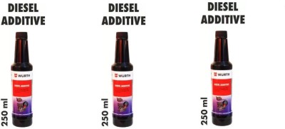 Wurth DIESEL ADDITIVE - Oil Flush and Treatment(750 ml, Pack of 3)