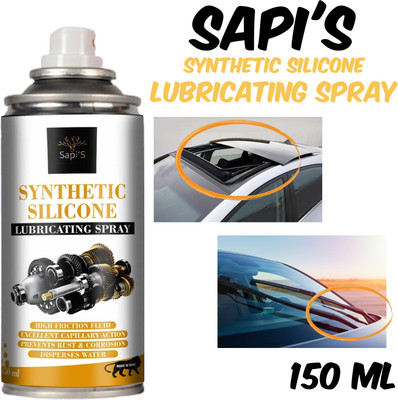 SAPI'S Synthetic Silicone Lubricating Spray 150ml Synthetic Silicone Lubricating Spray Chain Oil(151 ml)