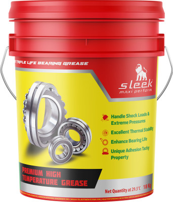 sleekmaxiperform SSL/PID/621 Sleek Lithex EP 00 Semi Fluid Grease for Automated Centralized Greasing Grease(12 kg)