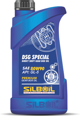 SILBOIL DSG SPECIAL DIRECT SHIFT SAE 80W-90 | API GL-5 Certified | High-Performance Premium Gear Oil(1 L, Pack of 1)