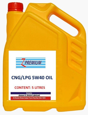 Z Premium oil5ltr61 cng/lpg 5w40 oil High Performance Engine Oil(5 L, Pack of 1)
