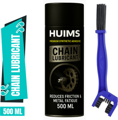 Huims Chain Lube Lubricant Spray Rust protection Prevent Chain Breakage Chain Oil(500 ml, Pack of 2)