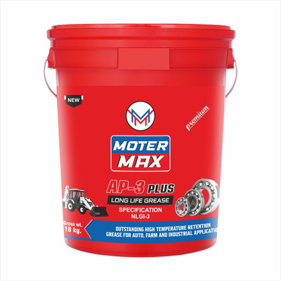 MOTER MAX New_Premium Quality 18kg All Purpose Long Life AP-3 Plus Calcium Grease(18 kg, Pack of 1)