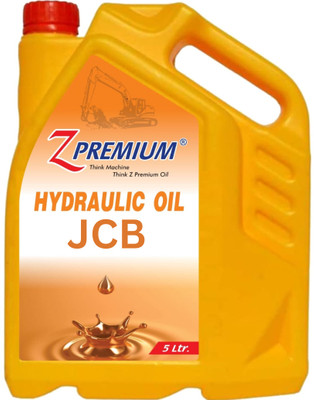 Z Premium ZPremium Hydraulic Oil JCB High-Performance Hydraulic Oil Superior Anti-Wear Lubricant for Industrial Machinery and Compressors 5 Ltr High Performance Engine Oil(5 L, Pack of 1)