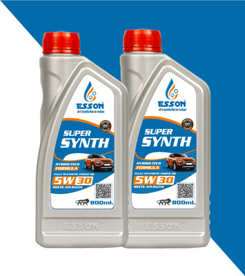 ESSON SUPERSYNTH 5W30 800 ML P2 Full-Synthetic Engine Oil(1600 ml)