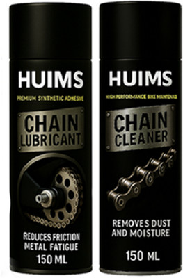 Huims Bike Chain Lubricant and A_8Chain Cleaner Spray 300 ML Chanin Cleaner, lube 2 pcs Chain Oil(300 ml, Pack of 2)