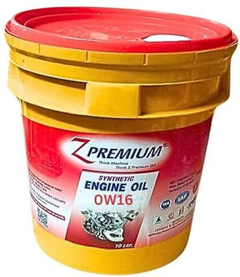 Z Premium ZPremium Fully Synthetic 0W16 Engine Oil, 10 Litres Superior Performance for High-Performance Engines High Performance Engine Oil(10 L, Pack of 1)