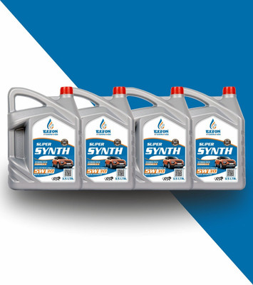 ESSON SUPERSYNTH 5W30 3.5LTR P4 Full-Synthetic Engine Oil(14000 ml, Pack of 4)
