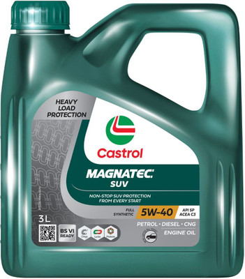 Castrol 5W-40 API SP ACEA-C3 Full-Synthetic Engine Oil(3 L, Pack of 1)