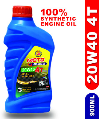 MOTO BLASE 20w40 Super Power 4T Plus High Performance Engine Oil(900 ml, Pack of 1)