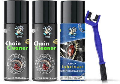 Weyride Bike Chain Lubricant and Chain Cleaner Spray with Cleaning Bursh w_b5 For Motorcycle and Bicycle Rust & Corrosion protection Prevent Chain Breakage Chain Oil(150 ml, Pack of 4)