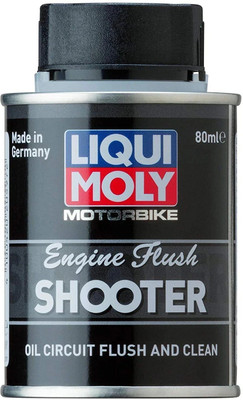 Liqui Moly Motorbike Engine Flush Shooter | Oil Circuit Cleaner for Bike | Synthetic Blend Engine Oil(80 ml, Pack of 1)