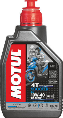 MOTUL Scooter LE 4T 10W-40HC-TECH Mineral Engine Oil(800 ml, Pack of 1)