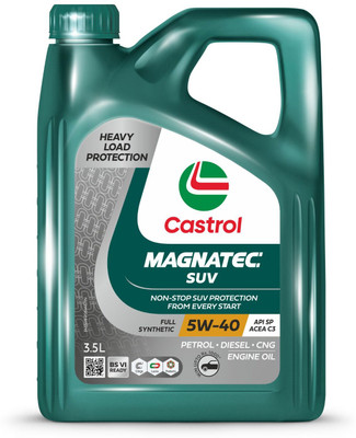 Castrol Magnatec SUV 5W-40 Full Synthetic Full-Synthetic Engine Oil(3.5 L, Pack of 1)