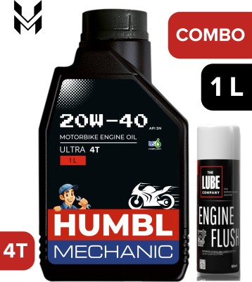 Bikers' Choice : Combo Pack : Rebel+Honda 20w-40 - High Performance Engine Oil(1000 ml, Pack of 1)