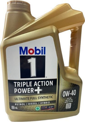 MOBIL Mobil1 1 0w40 API SQ Mobil 1 0w40 API SQ Full Synthetic 4 Lit High Performance Engine Oil(4 L, Pack of 1)