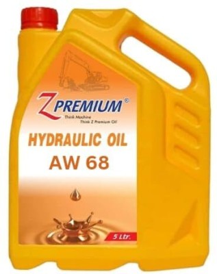 Z Premium ZPremium Hydraulic Oil AW 68 High-Performance Hydraulic Oil Superior Anti-Wear Lubricant for Industrial Machinery and Compressors 5 Ltr High Performance Engine Oil(5 L, Pack of 1)