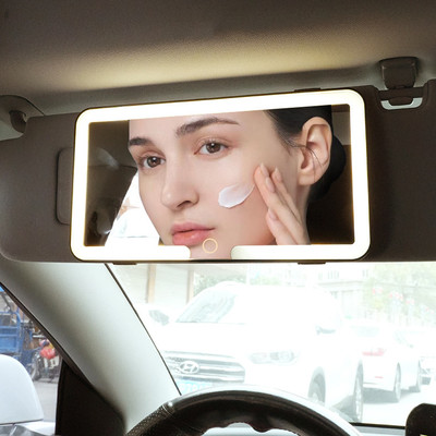 CROPDAK Manual Vanity Mirror, Driver Side, Passenger Side For Universal For Car Universal For Car(Left, Right)