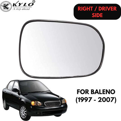 KYLO Manual Driver Side, Rear View Mirror For Maruti Suzuki Baleno(Exterior, Right)