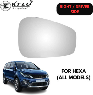 KYLO Manual Driver Side, Rear View Mirror For Tata Hexa(Exterior, Right)
