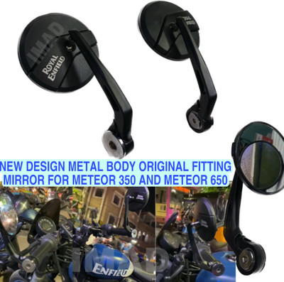 imad Manual Rear View Mirror, Driver Side For Royal Enfield 1 Series(Left, Right)