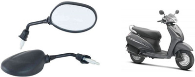 KING AUTO Manual Rear View Mirror For Honda Activa(Left, Right)