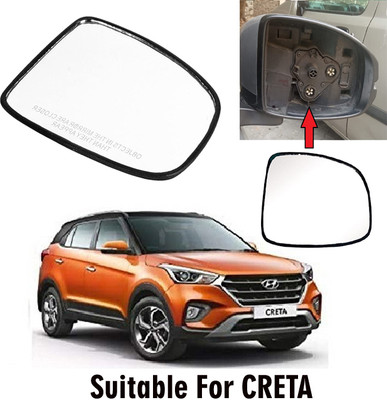 GS Grow n Shine Manual Driver Side, Rear View Mirror For Hyundai Creta(Exterior, Right)