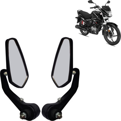 DvineAutoFashionZ Manual Rear View Mirror For Hero Glamour(Left, Right)