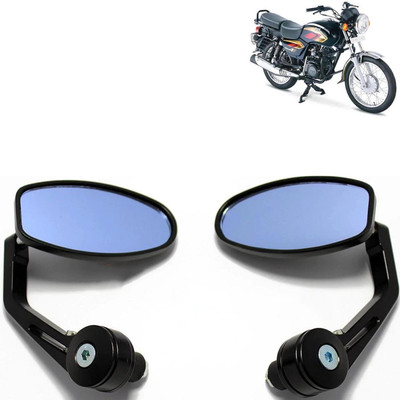SanoxGrafixs Manual Rear View Mirror, Driver Side For TVS Max 4R(Left, Right)