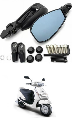 LOVMOTO Manual Rear View Mirror For Hero Splendor NXG(Interior)