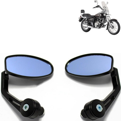 BSI Manual Rear View Mirror, Driver Side For Bajaj Universal For Bike(Left, Right)