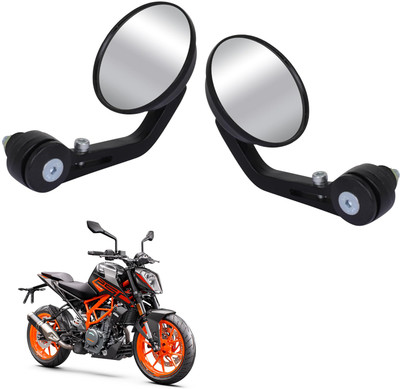 Grandbiker Manual Rear View Mirror, Driver Side, Dual Mirror For KTM Duke 200(Right, Left)