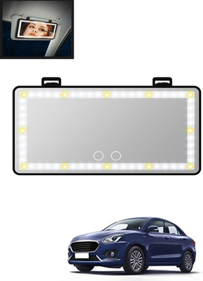 MATIES Manual Vanity Mirror For Maruti Suzuki Swift Dzire(Interior)