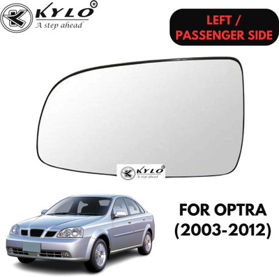 KYLO Manual Passenger Side, Rear View Mirror For Chevrolet Optra(Exterior, Left)