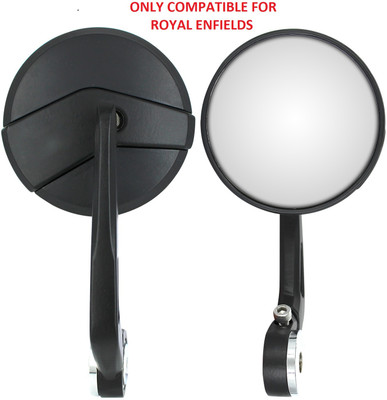Otoroys Manual Rear View Mirror For Royal Enfield Classic 350, Classic 500, Standard 350 Twin Spark, Electra Delux(Left, Right)