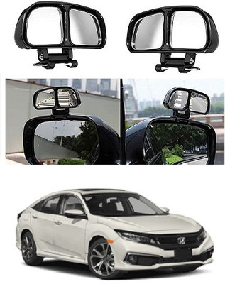 SLSHILPA Manual Blind Spot Mirror For Honda Civic(Left, Right)