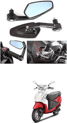 LOVMOTO Manual Rear View Mirror For Hero Pleasure(Left, Right)