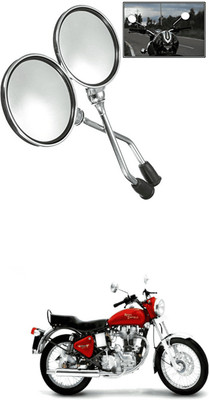 LOVMOTO Manual Rear View Mirror For Mahindra Rodeo RZ(Left, Right)