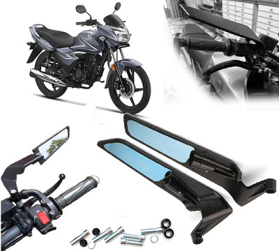 AUTO PEARL Manual Rear View Mirror For Honda CB Shine(Left, Right)