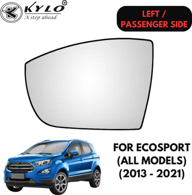 KYLO Manual Passenger Side, Rear View Mirror For Ford Ecosport(Exterior, Left)