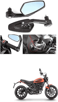 LOVMOTO Manual Rear View Mirror For Mahindra Rodeo RZ(Left, Right)