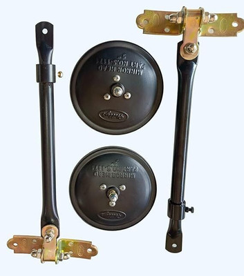 GOYAL MOTORS Manual Rear View Mirror For Universal For Car Universal For Car(Exterior)
